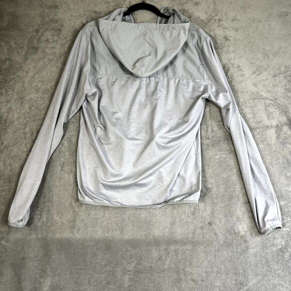 Vuori Gray Jacket Women's M Full Zip Outdoor Performance Lightweight Windbreaker - Picture 6 of 10